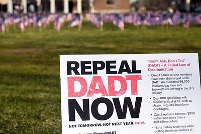 don't ask don't tell, repeal DADT, DADT, gays in the military, pentagon, Survey, dadt survey